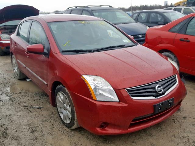 3N1AB6AP4CL742196 - 2012 NISSAN SENTRA 2.0 MAROON photo 1