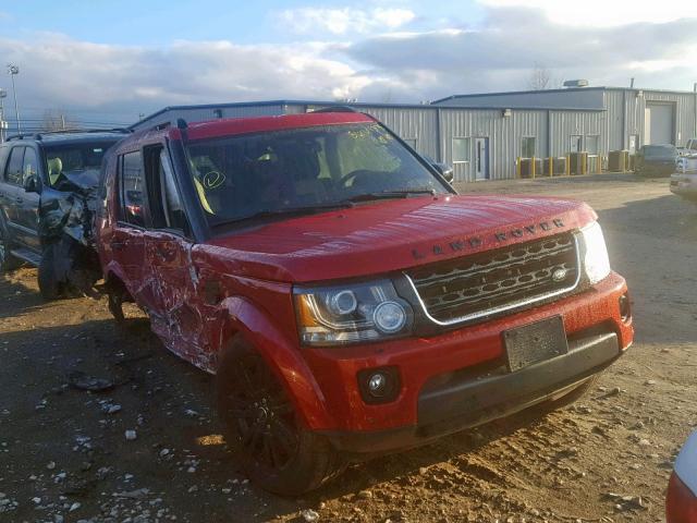 SALAK2V69FA756641 - 2015 LAND ROVER LR4 HSE LU RED photo 1