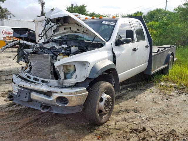 3D6WC68A38G247564 - 2008 DODGE RAM 4500 S WHITE photo 2