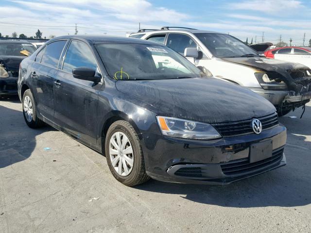 3VW2K7AJ1DM266422 - 2013 VOLKSWAGEN JETTA BASE Սև լուսանկար 1