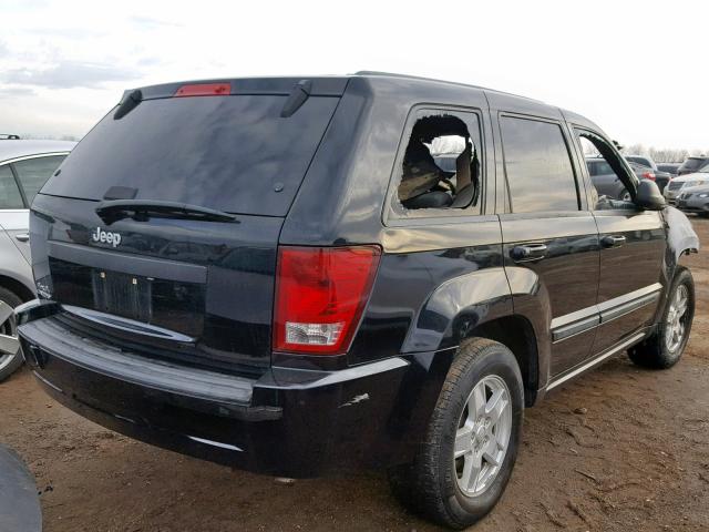 1J8GR48K57C615131 - 2007 JEEP GRAND CHER BLACK photo 4