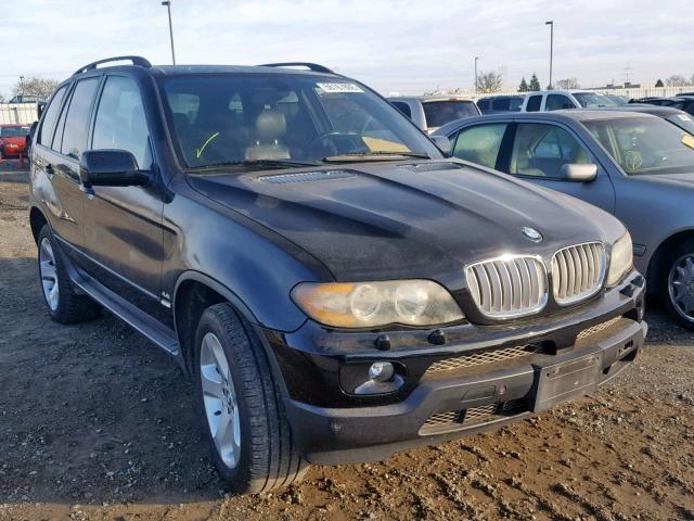 5UXFB53546LV23195 - 2006 BMW X5 4.4I BLACK photo 1