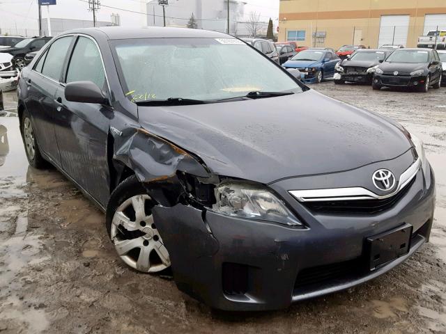 4T1BB3EK1AU120815 - 2010 TOYOTA CAMRY HYBR GRAY photo 1