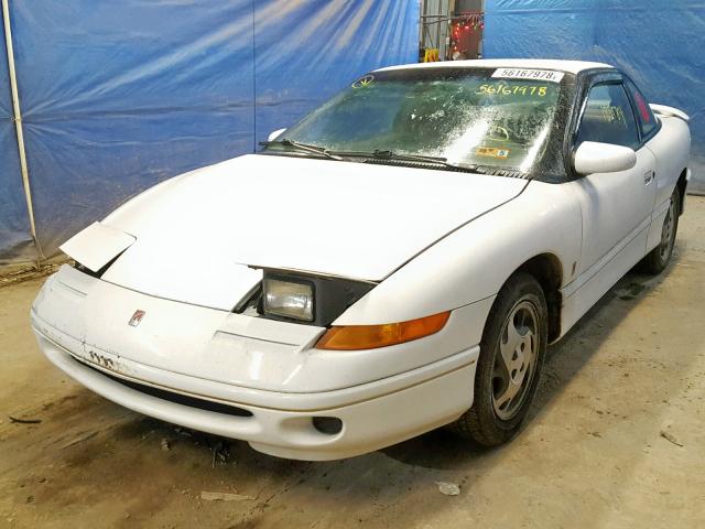 1G8ZH1274TZ263263 - 1996 SATURN SC2 WHITE photo 2