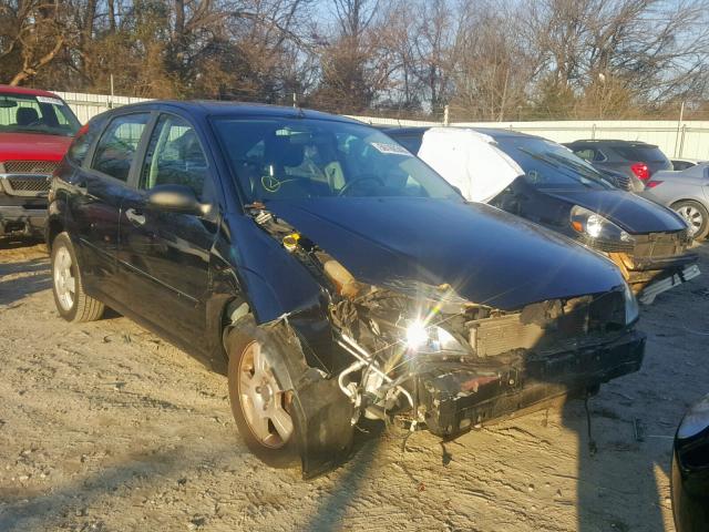 1FAHP37N96W255324 - 2006 FORD FOCUS ZX5 BLACK photo 1