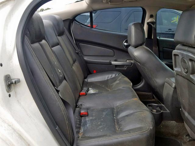 2G2WP552X71137169 - 2007 PONTIAC GRAND PRIX WHITE photo 6