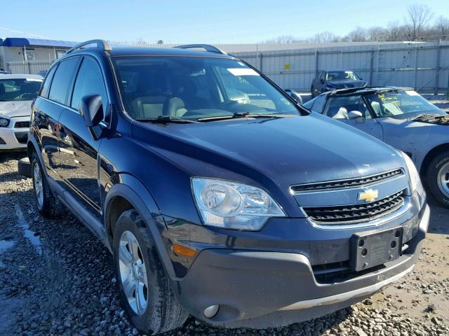 3GNAL2EK4ES635277 - 2014 CHEVROLET CAPTIVA LS ლურჯი ფოტო 1