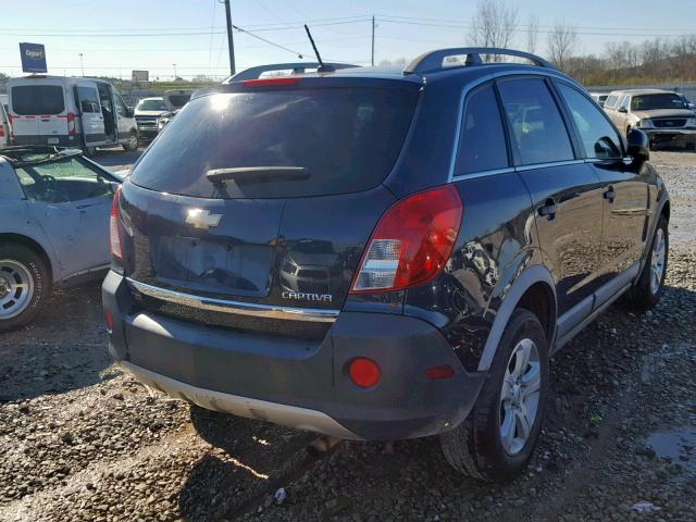 3GNAL2EK4ES635277 - 2014 CHEVROLET CAPTIVA LS ლურჯი ფოტო 4