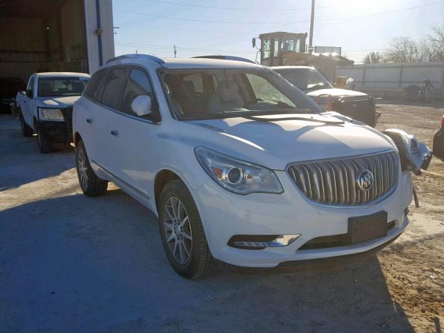 5GAKRBKD6HJ134027 - 2017 BUICK ENCLAVE WHITE photo 1