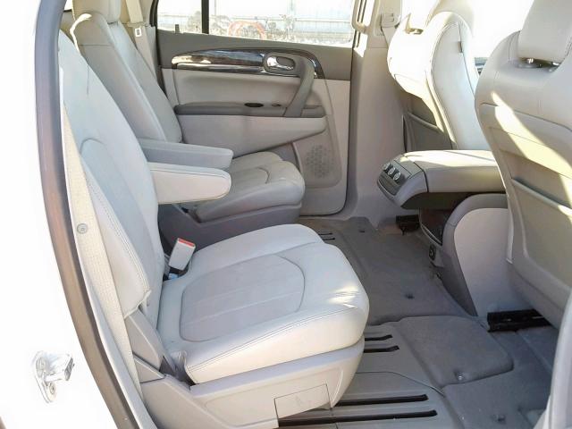 5GAKRBKD6HJ134027 - 2017 BUICK ENCLAVE WHITE photo 6