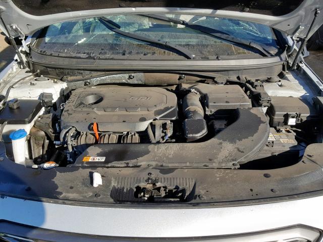 5NPE34AF4HH437697 - 2017 HYUNDAI SONATA SPO SILVER photo 7