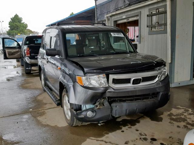 5J6YH2H7XBL005954 - 2011 HONDA ELEMENT EX GRAY photo 1