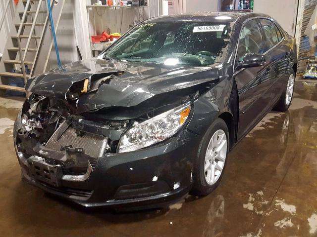 1G11C5SL7EF229062 - 2014 CHEVROLET MALIBU 1LT შავი ფოტო 2