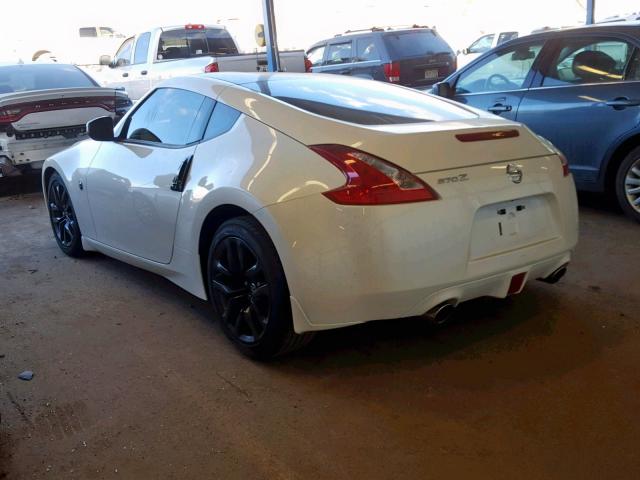 JN1AZ4EH2HM955454 - 2017 NISSAN 370Z BASE WHITE photo 3