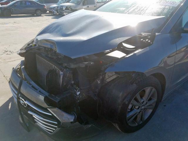 5NPD84LF4JH301540 - 2018 HYUNDAI ELANTRA SEL  photo 9