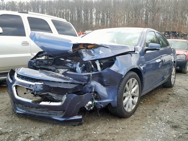 1G11F5SL2FF175615 - 2015 CHEVROLET MALIBU LTZ ლურჯი ფოტო 2