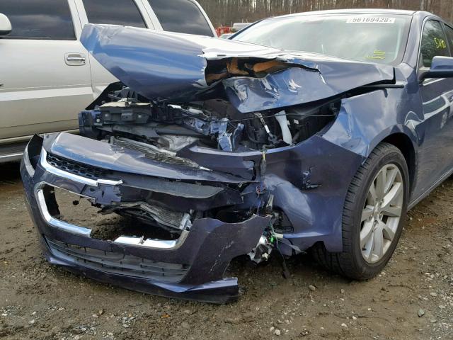 1G11F5SL2FF175615 - 2015 CHEVROLET MALIBU LTZ ლურჯი ფოტო 9