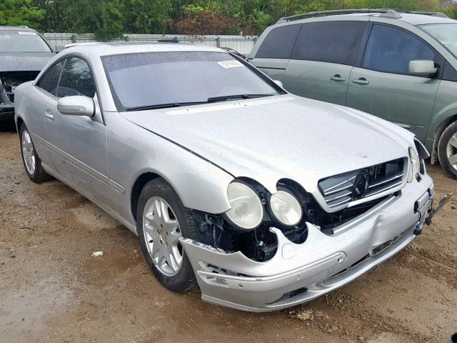 WDBPJ75J72A023678 - 2002 MERCEDES-BENZ CL 500 SILVER photo 1