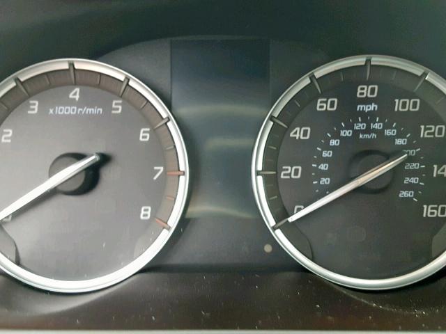 19UUB2F5XFA016916 - 2015 ACURA TLX TECH შავი ფოტო 8