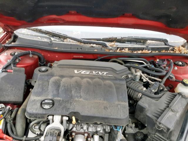 2G1WC5E35E1100195 - 2014 CHEVROLET IMPALA LIM RED photo 7