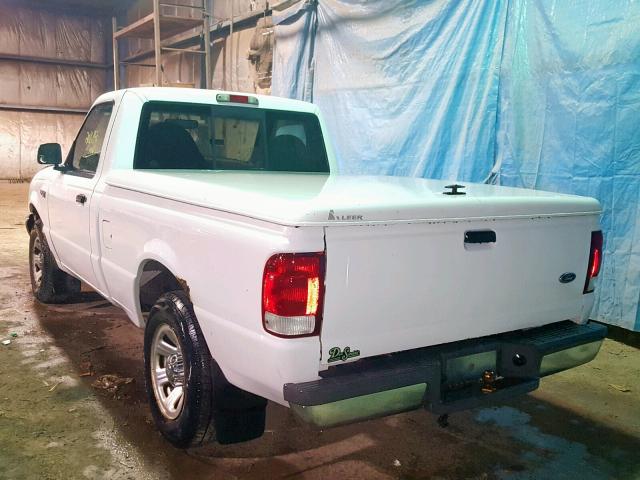 1FTYR10C6YTA68998 - 2000 FORD RANGER WHITE photo 3