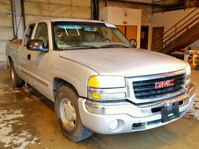 1GTEC19T53Z202929 - 2003 GMC NEW SIERRA TAN photo 1