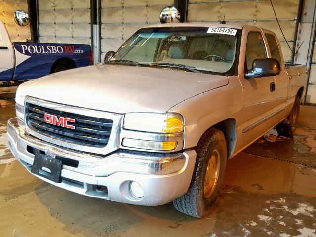 1GTEC19T53Z202929 - 2003 GMC NEW SIERRA TAN photo 2