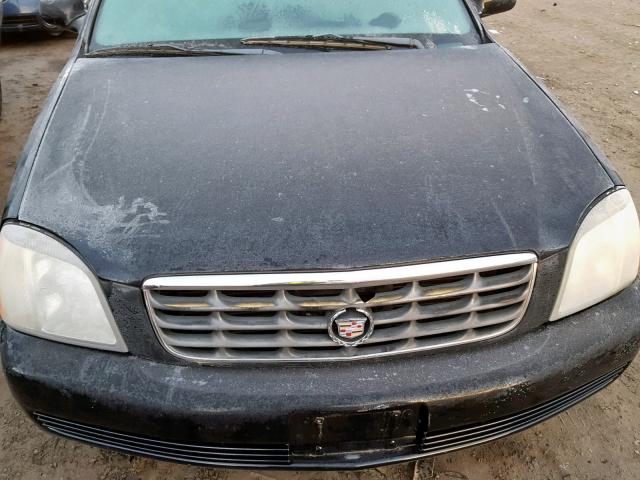 1G6KE57Y73U153509 - 2003 CADILLAC DEVILLE DH BLACK photo 9