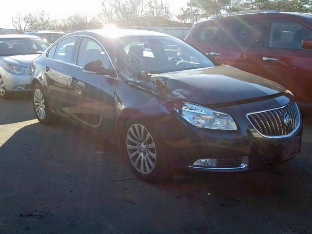 2G4GR5EK7C9161513 - 2012 BUICK REGAL GRAY photo 1