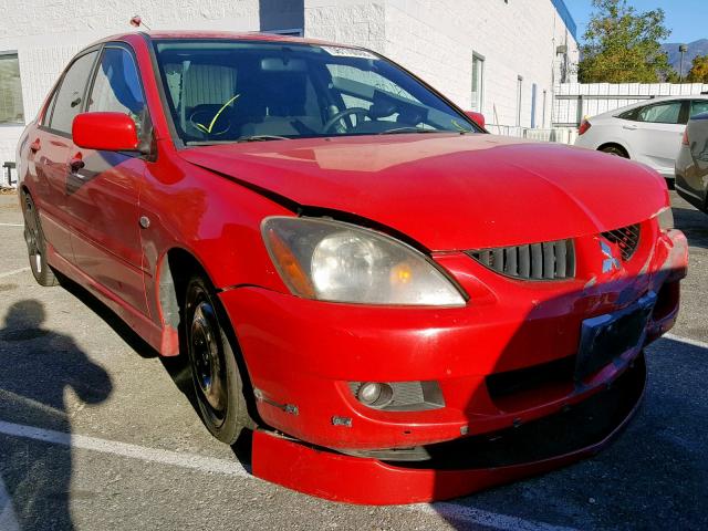 JA3AJ66F95U016888 - 2005 MITSUBISHI LANCER RAL RED photo 1