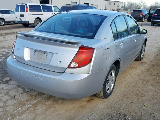 1G8AJ55F17Z172081 - 2007 SATURN ION LEVEL SILVER photo 4