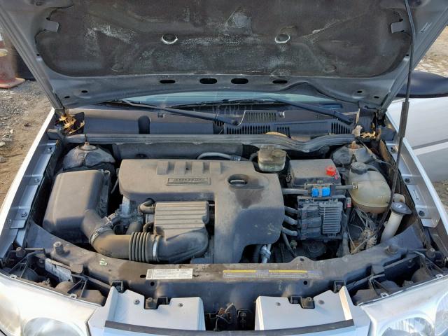 1G8AJ55F17Z172081 - 2007 SATURN ION LEVEL SILVER photo 7