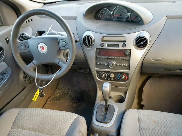 1G8AJ55F17Z172081 - 2007 SATURN ION LEVEL SILVER photo 9