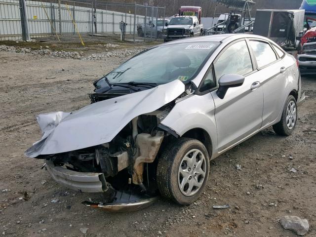 3FADP4AJXCM118060 - 2012 FORD FIESTA S SILVER photo 2