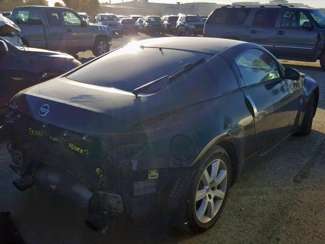 JN1AZ34D74T153250 - 2004 NISSAN 350Z COUPE BLACK photo 4