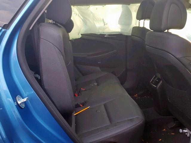 KM8J3CA27JU626728 - 2018 HYUNDAI TUCSON VAL BLUE photo 6