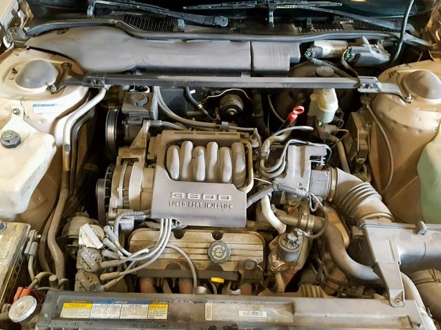 1G4HR52L7SH496119 - 1995 BUICK LESABRE LI GOLD photo 7