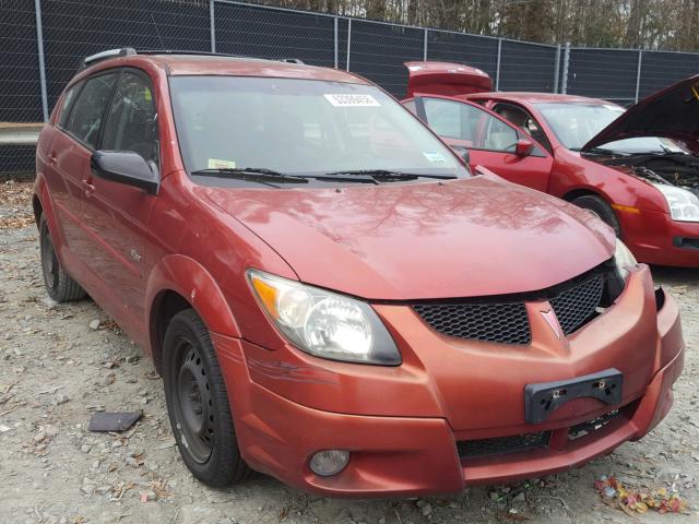 5Y2SL62863Z450600 - 2003 PONTIAC VIBE RED photo 1