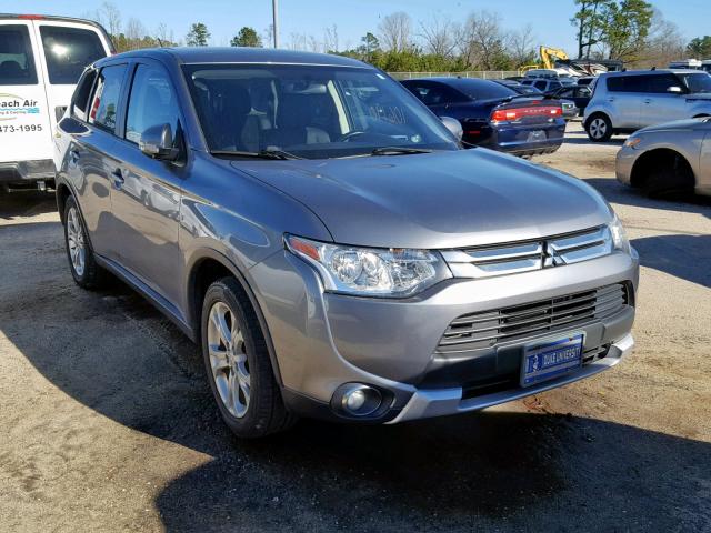 JA4AZ3A38FZ009998 - 2015 MITSUBISHI OUTLANDER GRAY photo 1