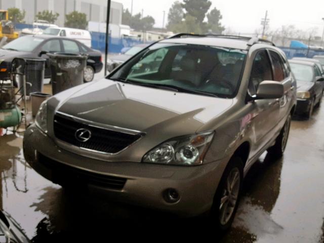 JTJHW31U260028411 - 2006 LEXUS RX 400 GOLD photo 2