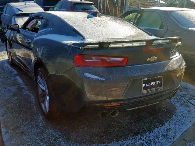 1G1FH1R74G0129905 - 2016 CHEVROLET CAMARO SS GRAY photo 3