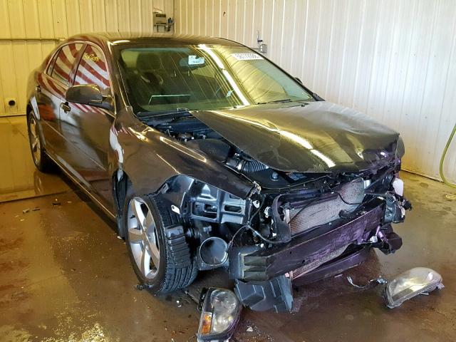 1G1ZC5E11BF259280 - 2011 CHEVROLET MALIBU 1LT BLACK photo 1