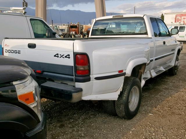 1B7MF33W3XJ551352 - 1999 DODGE RAM 3500 WHITE photo 4