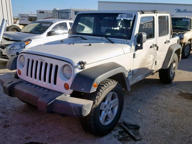 1J4GB391X7L171220 - 2007 JEEP WRANGLER X WHITE photo 2