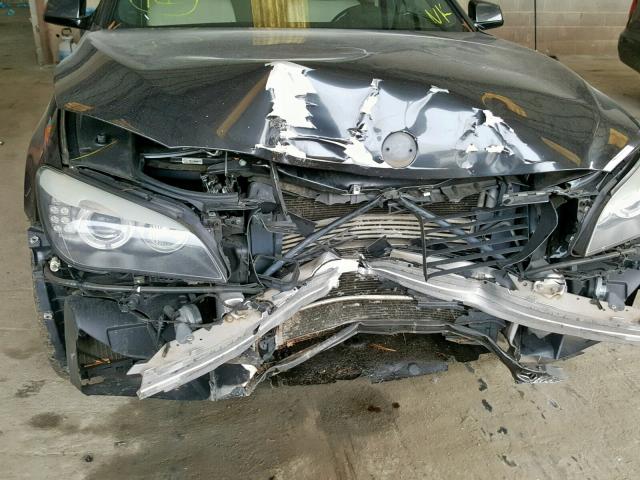 WBAKB8C50BCY65607 - 2011 BMW 750LI CHARCOAL photo 9