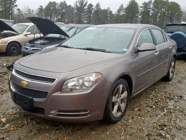1G1ZC5E04CF119121 - 2012 CHEVROLET MALIBU 1LT GRAY photo 2