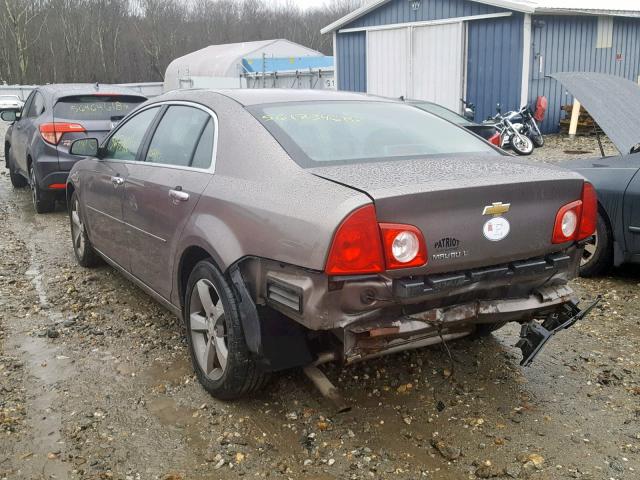 1G1ZC5E04CF119121 - 2012 CHEVROLET MALIBU 1LT GRAY photo 3