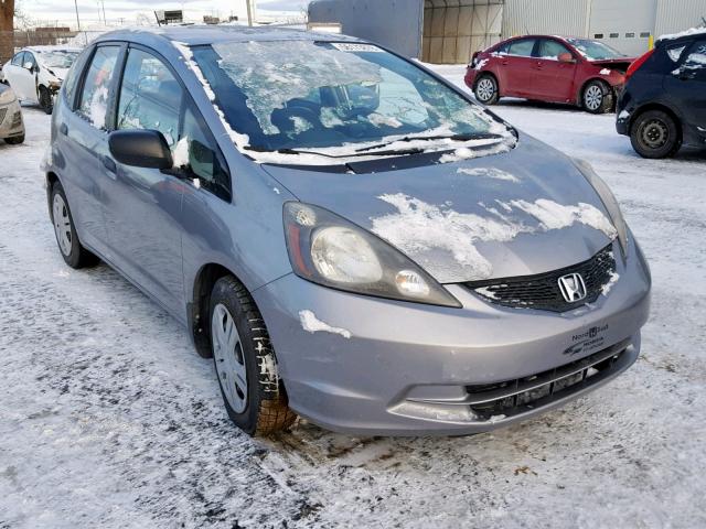 JHMGE88269S808373 - 2009 HONDA FIT GRAY photo 1