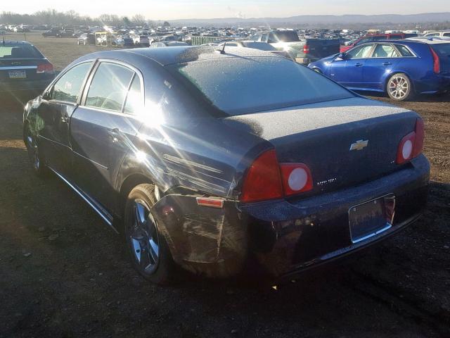 1G1ZH57BX9F253494 - 2009 CHEVROLET MALIBU 1LT BLUE photo 3