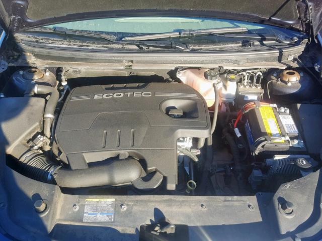 1G1ZH57BX9F253494 - 2009 CHEVROLET MALIBU 1LT BLUE photo 7